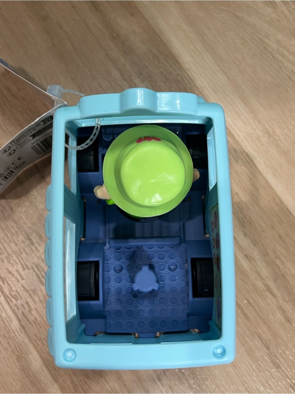 NWT Fisher-Price Little People Light Blue Ice Cream Truck with Driver - Picture 8 of 11